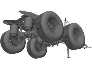 C-402 Converter Dolly 3D Model preview
