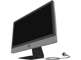 Apple Monitor 3D Model preview
