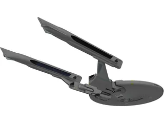 USS Phobos 3D Model preview