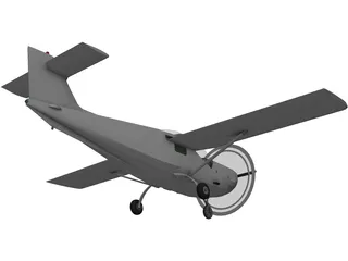 PAC MFI-17 Mushshak 3D Model preview