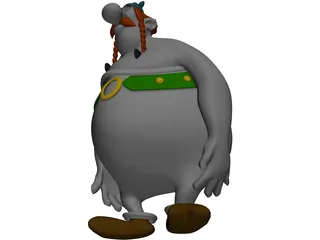 Obelix 3D Model preview