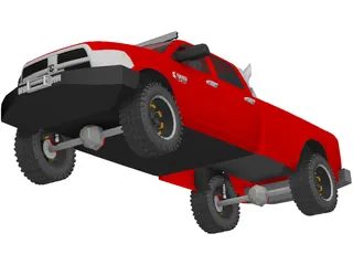 Dodge Ram 2500 (2013) 3D Model preview