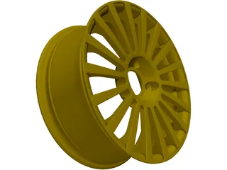 Wheel Scorro S-173 3D Model preview