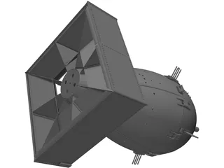 Atom Bomb 3D Model preview