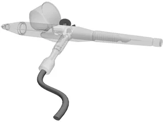Airbrush 3D Model preview