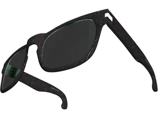 Rayban Sunglasses 3D Model preview