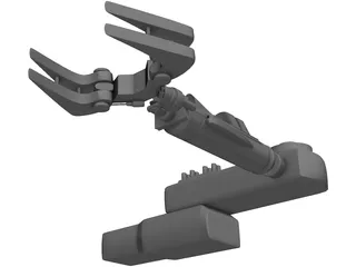 Robot Arm 3D Model preview