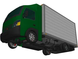 Mitsubishi Fuso 3D Model preview