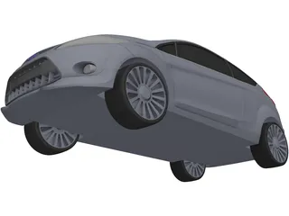 Ford Fiesta 3D Model preview