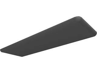 Dell Keyboard 3D Model preview