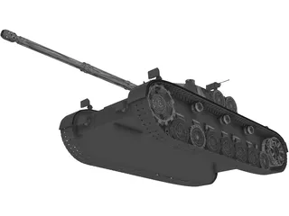 Panzer 3D Model preview