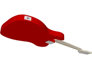 Fender Telecaster 3D Model preview