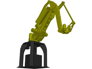 Fanuc Robotics M-410iB 3D Model preview