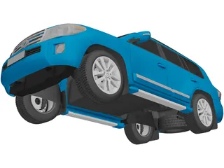 Toyota Land Cruiser (2013) 3D Model preview