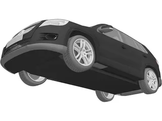 Volkswagen Tiguan (2011) 3D Model preview
