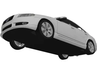 Volvo S80 (2011) 3D Model preview