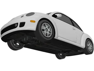Volkswagen Beetle 3D Model preview