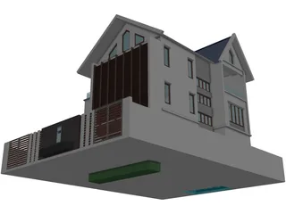 House 3D Model preview