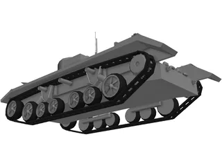 Valentine II 3D Model preview