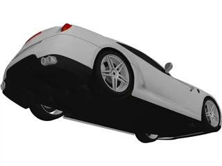 Ferrari 599 GTB Fiorano 3D Model preview
