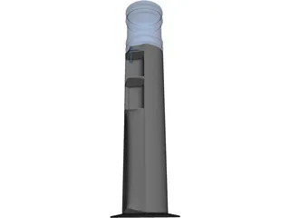 Water Dispenser 3D Model preview