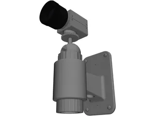 Security Camera 3D Model preview