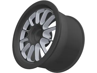 OZ Racing Wheel Centerlock 13x8 3D Model preview