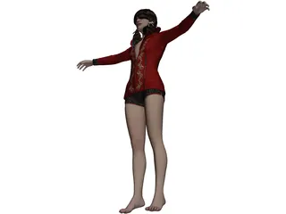 Woman 3D Model preview
