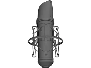 Marshall Electronics Microphone 3D Model preview