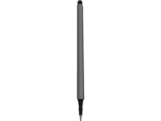 Stabilo Pen 3D Model preview
