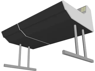 API 1608 Console 3D Model preview