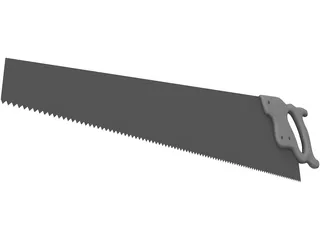 Saw 3D Model preview