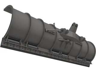 Snow Plow 3D Model preview
