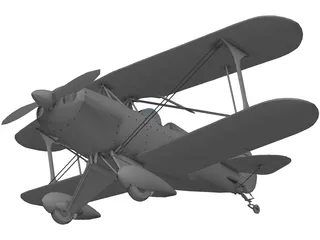 Pitts Special S-1 3D Model preview