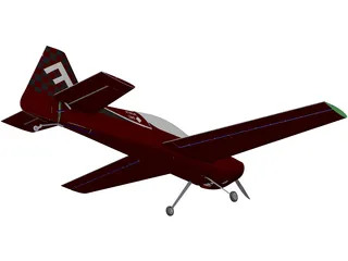 MX Aircraft MX2 3D Model preview