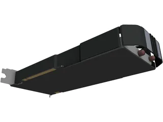Nvidia GeForce GTX 560Ti 3D Model preview