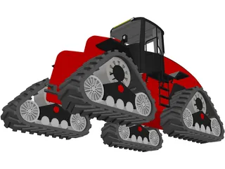 Tractor 3D Model preview