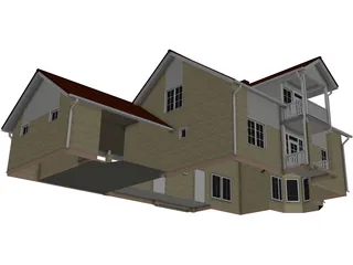 House 3D Model preview
