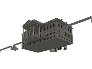 White House 3D Model preview