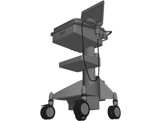 CX50 Ultrasound 3D Model preview
