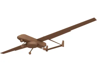 UAV VKT Drone 3D Model preview