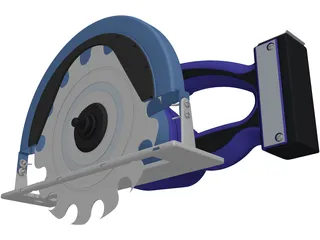 Skillsaw 3D Model preview