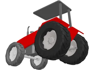 Valtra 125i 3D Model preview