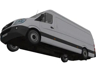 Mercedes-Benz Sprinter 313 CDI 3D Model preview