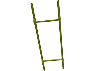 Military Stretcher 3D Model preview