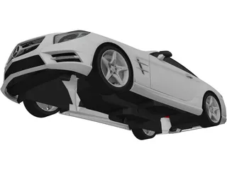Mercedes-Benz SL500 3D Model preview