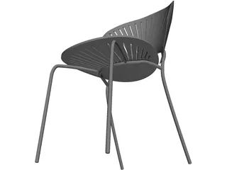 Chair Trinidad 3D Model preview
