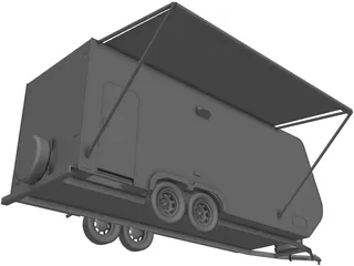 Jayco Camper 3D Model preview