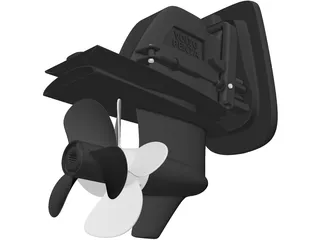 Volvo Penta Stern Drive 3D Model preview