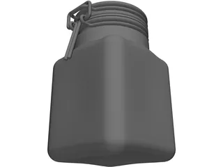 Weck Jar 3D Model preview
